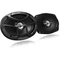 JVC CS-J6930 - Høyttaler - 45 watt - treveis - koaksial - 6 x 9 - 1 stk.