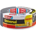 TESA UNIVERSAL 56338-00001-01 Tekstiltape Sølv (L x B) 65 m x 48 mm 1 stk