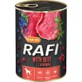 Rafi Adult, 24 x 400 g - Med biff, bær og tyttebær