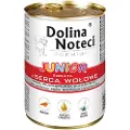 Dolina Noteci Premium Junior Megapack, 48 x 400 g - Hjerter av storfekjøtt