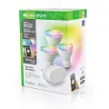Caliber GU10 Smart Home 3 pack LED-pærer hvid/multi