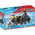 Playmobil Spesialstyrkenes Bananhelikopter Byggespill