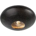 QAZQA Smart taklampe svart og gull 40 cm inkl. Wifi G95 - Radiance
