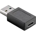 Goobay USB-C - USB 3.0 A, F/M, USB 3.0 A, USB C, Sort