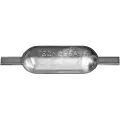 Tecnoseal Rustfritt Stål Sealine Oval Anode Med Stropp 3kg