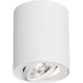 QAZQA Moderne takspotlight hvit roterbar og vippbar AR70 - Rondoo Up