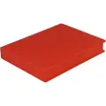 Inter-Tech HDD Protection Box - Beskyttelsesboks for harddisk - kapasitet: 1 harddiskstasjon (2,5) - rød