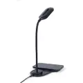 Gembird Desk lamp with wireless charger - Black