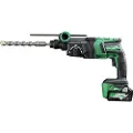 HiKOKI DH36DPE WRZ, SDS Plus, Sort, Grønn, Børsteløs motor, 2,8 cm, 4300 RPM, 3,2 J