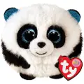 TY Teeny Puffies Bamboo Panda 10cm