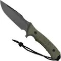 ANV Knives M311 Spelter - Elmax DLC - Micarta Olive kniv, Black Kydex