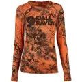 Fjällräven Värmland Wool LS W, Orange Multi Camo, L
