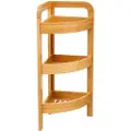 5 Five Bamboo Corner 3 Trays Baderomsarrangør