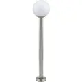 Eglo NISIA-Z garden lamp tall stainless steel/white