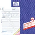 Avery Zweckform - Byggerens dagbok - 40 ark - A4 - tre eksemplarer - karbonfri