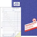 Avery Zweckform - Timeskjema - 40 ark - A4 - dublett - karbonfri