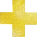 Durable Gulvmarkering Kryds Duraline Strong 150x0,7x150 mm gul - (10 stk.)