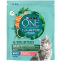Purina One Dual Nature laks - 4 x 650 g