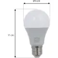 Luumr E27 Dimbar LED-pære A60 Opal 9W 806lm 2700-6500K