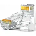 24hShop Modulær kontakt RJ45 CAT6 8P/8C 100-pakning