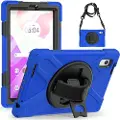Mtp Products Lenovo Tab M9 Heavy Duty 360 Deksel med Håndrem - Blå