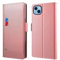 Mtp Products Sminkespeil iPhone 13 Flip-deksel - Roségull
