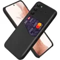 Mtp Products Samsung Galaxy S23 5G KSQ Deksel med Kort Lomme - Svart