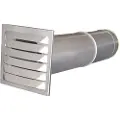 Wallair N37849 Energisparende vægboks Rustfrit stål Passer til rørdiameter: 12.5 cm