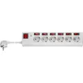 Goobay 72568, 6 AC stikkontakt(er), CEE, Type F, 230 V, 50 Hz, 16 A, 3500 W