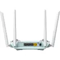 D-Link R15, Wi-Fi 6 (802.11ax), Dobbelbånd (2.4 GHz / 5 GHz), Ethernet/bredbåndsforbindelse, Hvit, Frittstående router