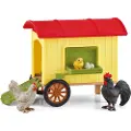 Schleich Mobilt hønsehus