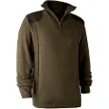 Deerhunter Sheffield Knit with zip-neck Cypress 2XL