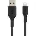 Belkin BoostCharge - Lightning-kabel - Lightning hann til USB hann - 3 m - svart