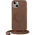PopSockets Case JE PopGrip iPhone 13 6.1 brown/brown sugar 30131 ()