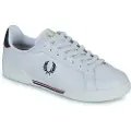 Fred perry for man. B6311-567 Leather trainers B721 white (45), Flat, Laces, Casual