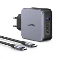 UGREEN Nexode GaN 140W Triple USB Charger - Black