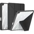 DUX iPad 2022/2025 Dux Ducis Magi avtakbart 2-i-1 folio-etui - svart
