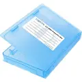 Logilink 2.5 HDD Protection Box for 1 HDD - Beskyttelsesboks for harddisk - blå