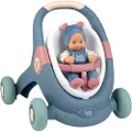 Smoby Puslespill 3in1 barnevogn + babydukke
