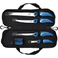Camillus Cuda 6pc Knife/Sharpener Set fiskekniv