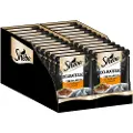Sheba økonomipakke Megapack Sheba Varianter Ferskhetspose 56 x 85 g Delikatesse i gelé med kalkun