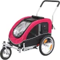 Trixie Jogging set for a bicycle trailer TX-12814, Medium (TX-12815)