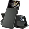 Mtp Products iPhone 13 Pro Front Smart View Flip-deksel - Svart