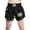 Leone1947 Flag Kickboksing-og Muay Thai-shorts