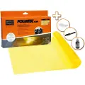 FOLIATEC Transparent plast folie, gul 30x100 cm