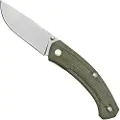 GiantMouse ACE Iona V2 Green Canvas Micarta kniv