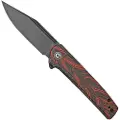 CIVIVI Cachet Black Red G10 foldekniv