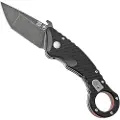 Spartan Blades Shoto Linerlock foldekniv, Black G-10