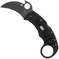 Spyderco Karahawk foldekniv, svart