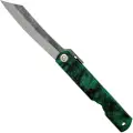 Higonokami Blue Paper Steel Jade foldekniv